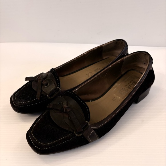 MAJA Made in Italy Brown Loafers - Size 6.5 (EU 37) - Picture 7 of 10
